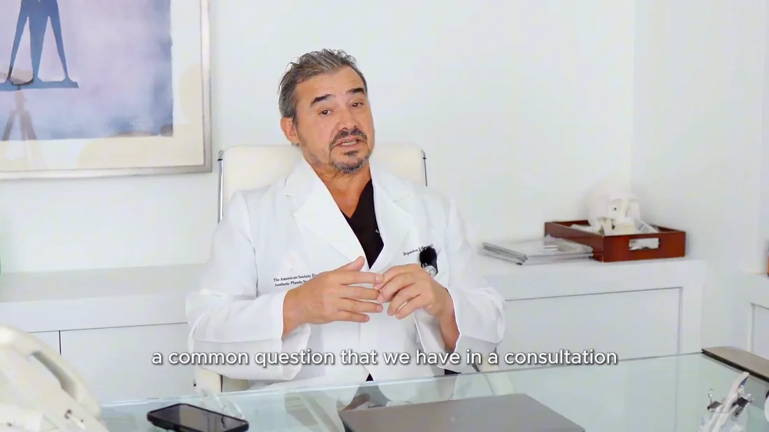 Dr. Quiroz on the face after weight loss